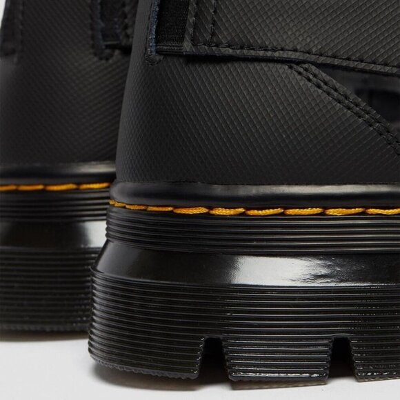 DR MARTENS AIRWAIR SANDALS LEATHER PEARSON SZ 5.5 TRACT OUTSOLE TOUGH ICONIC - Picture 5 of 16